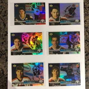 Upper Deck McDonald’s 1993 set of 6 NHL All Stars
